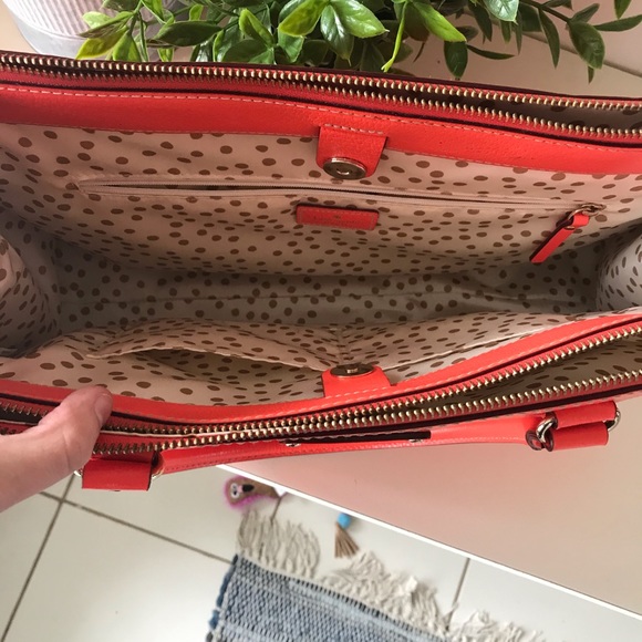 KATE SPADE NY Orange Tote - Picture 9 of 10